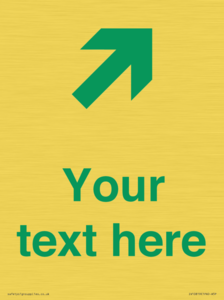 Custom Safe Condition inverse: Green Up right arrow